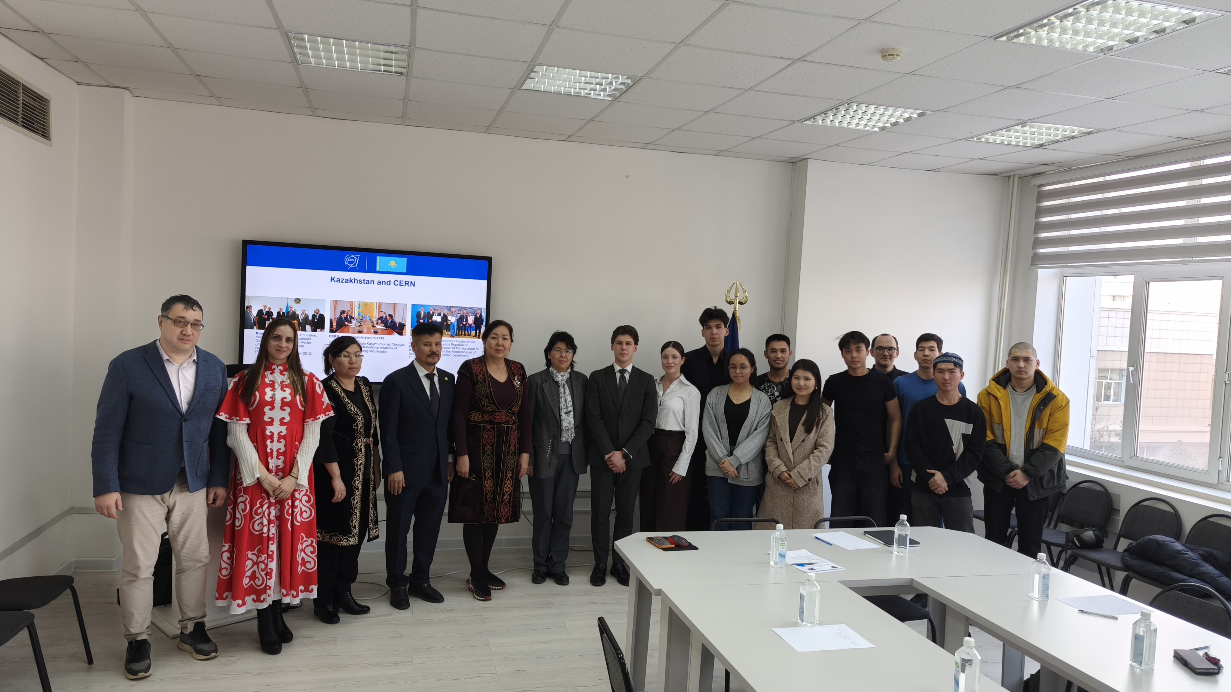 Meeting with CERN Representative at the Faculty of Physics and Technology: New Opportunities for Students and Advancement of International Cooperation. SDG 9 and SDG 17.